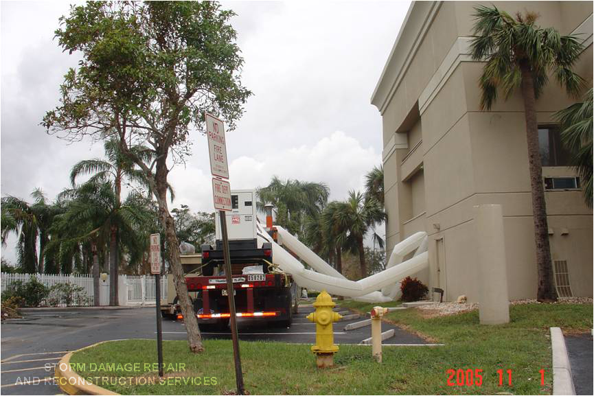 STORM DAMAGE REPAIR AND RECONSTRUCTION SERVICES